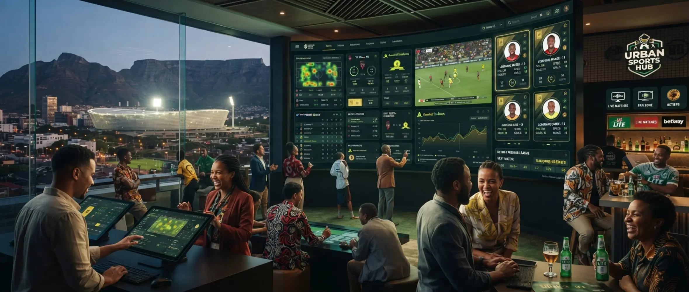 BetX style sports and casino platform visual for South African users